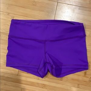 Fleo purple shorts